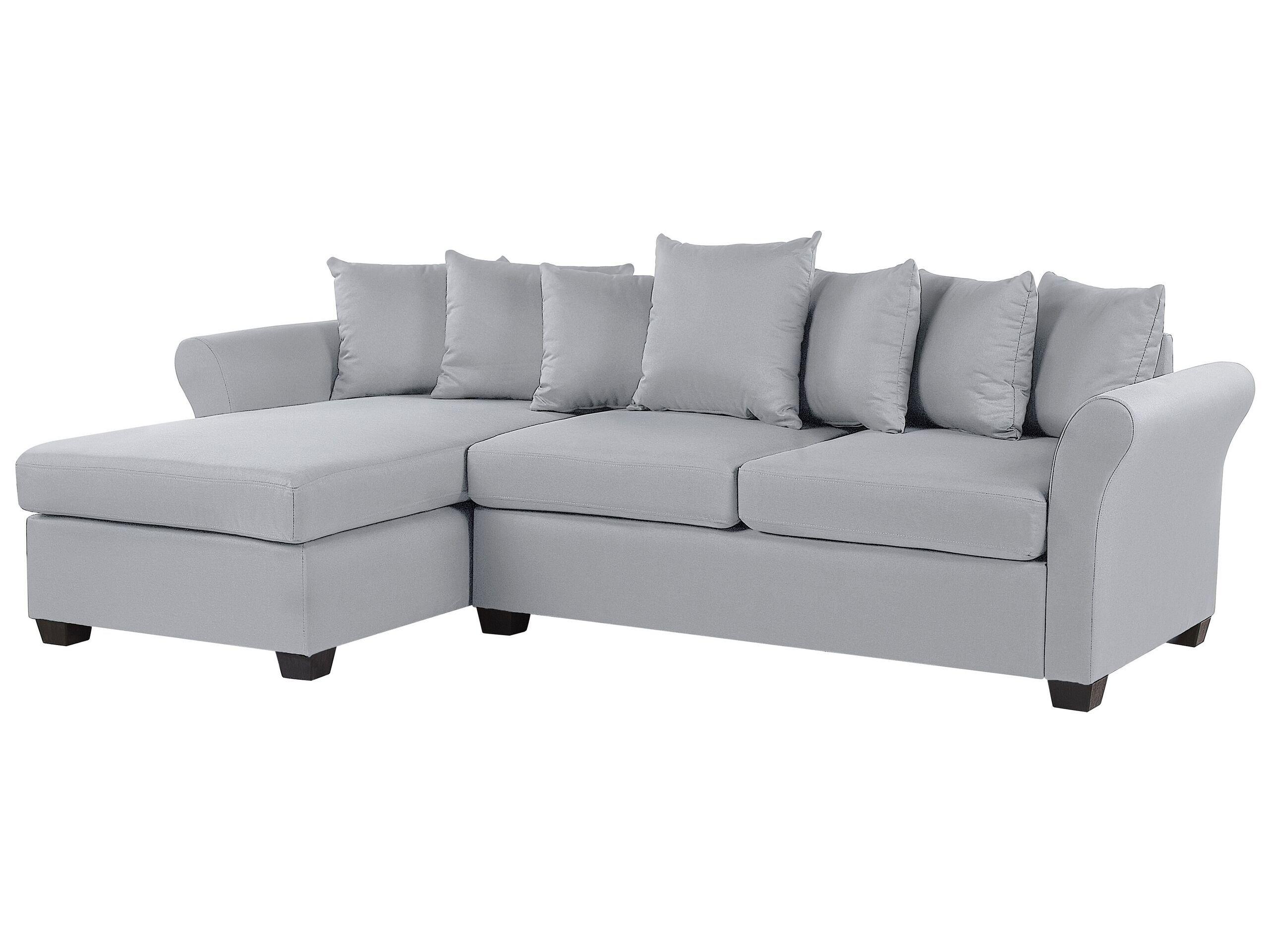 Beliani Ecksofa aus Polyester Modern VIKNA  