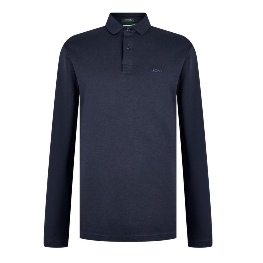 Pirol Maglietta Polo Logo Manica Lunga