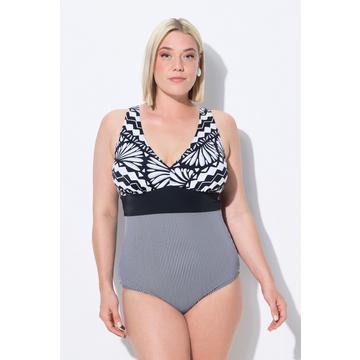 Costume da bagno con fascia decorativa, coppe morbide e materiale riciclato