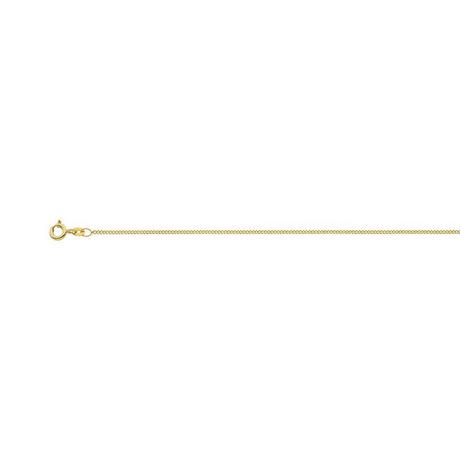 MUAU Schmuck  Collier Panzer Gelbgold 585, 1.4mm, 50cm 