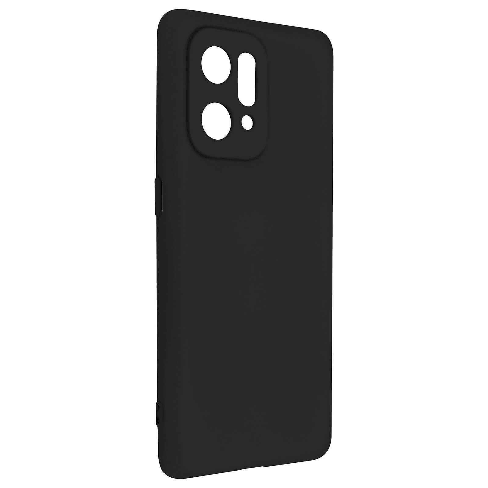 OPPO  Cas de silicium Oppo trouver x5 - noir 