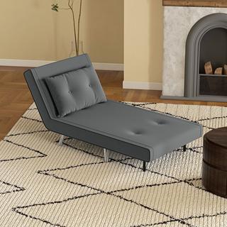 HOMCOM Chaise de couchage  