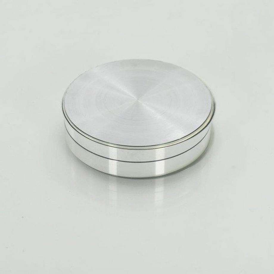 VidaXL  Servierplatte drehbar hartglas glas 