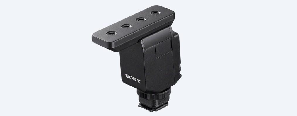 SONY  Sony ECM-B10 Schwarz Digitales Kameramikrofon 