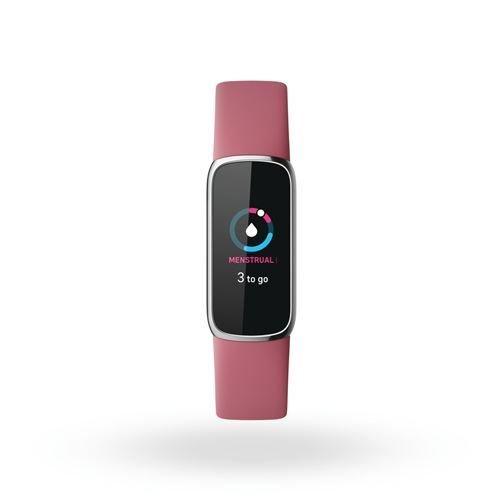 fitbit  Bracelet connecté Fitbit Luxe Bracelet Orchidée et acier inoxydable platine 