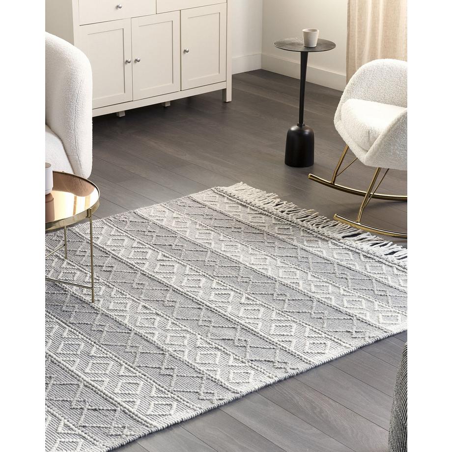 Beliani Tapis en Laine  TONYA  