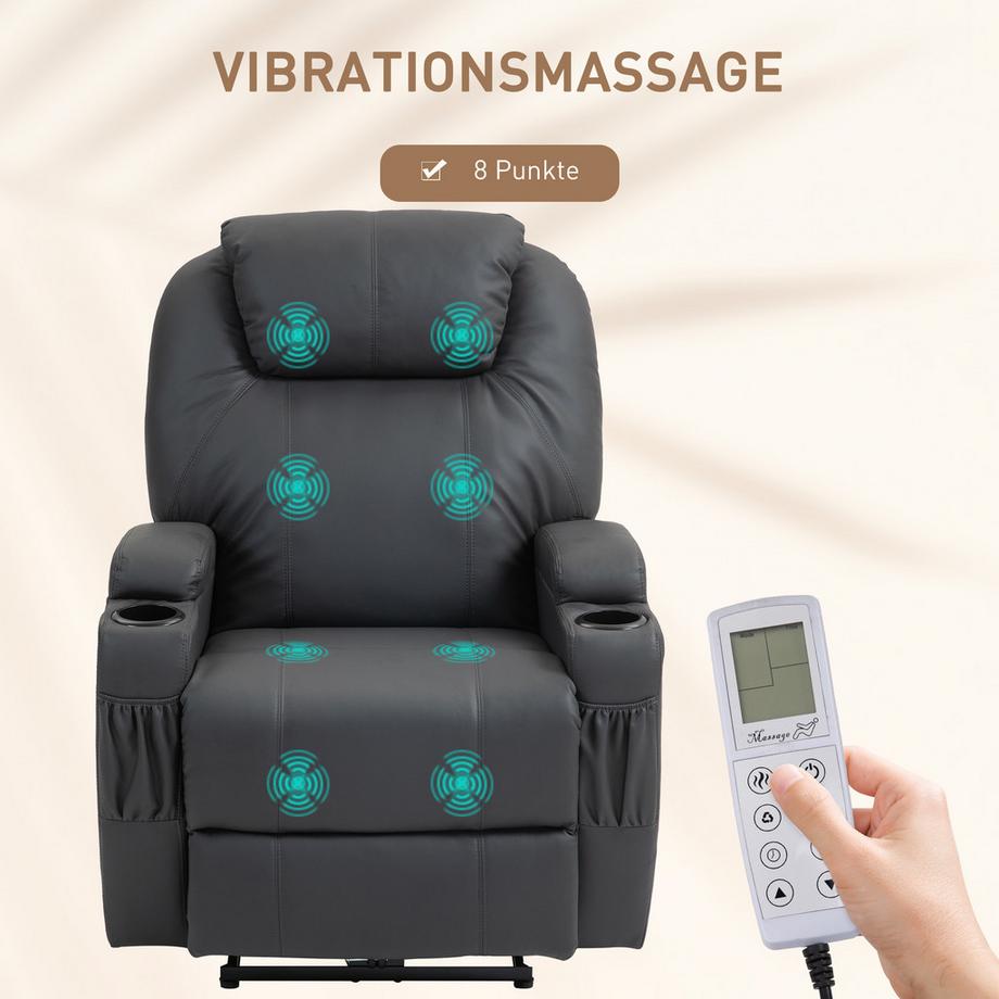 HOMCOM  Massagesessel 