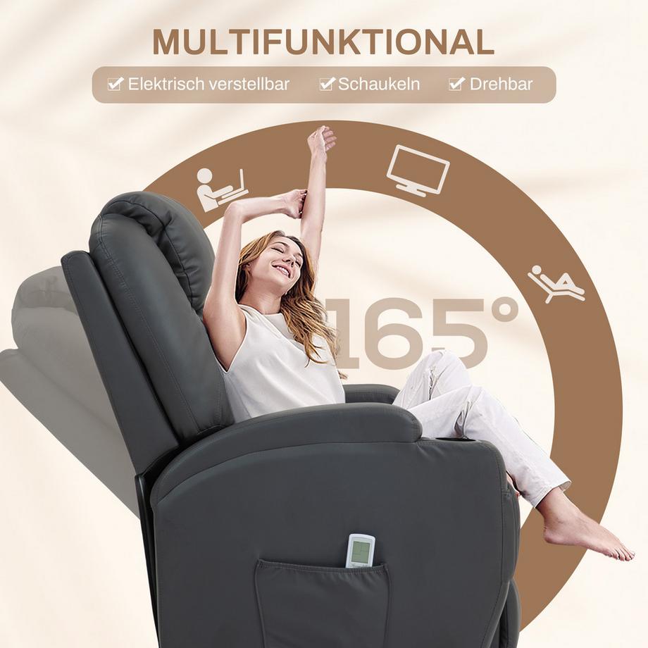 HOMCOM  Massagesessel 