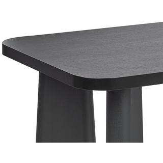 Beliani Tavolo da pranzo en Fibra a media densità (MDF) Minimalista ATLIN  