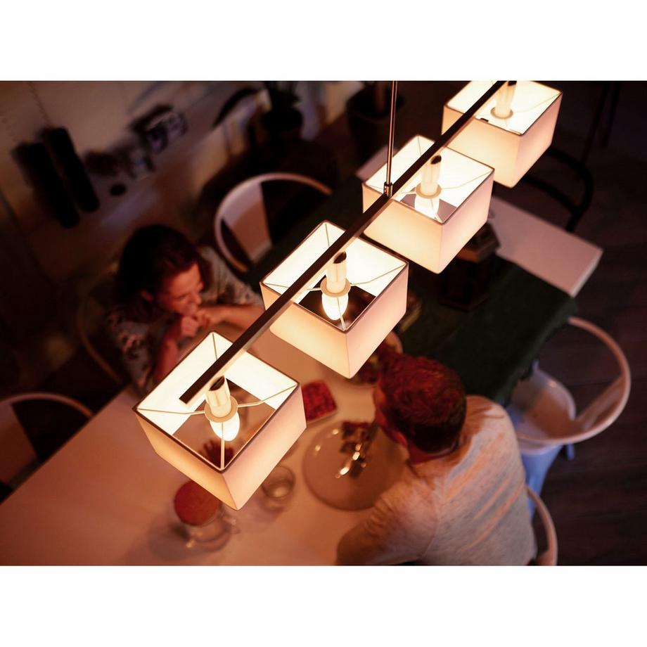 PHILIPS Hue White Ambiance E14 Crown 2er-Pack  