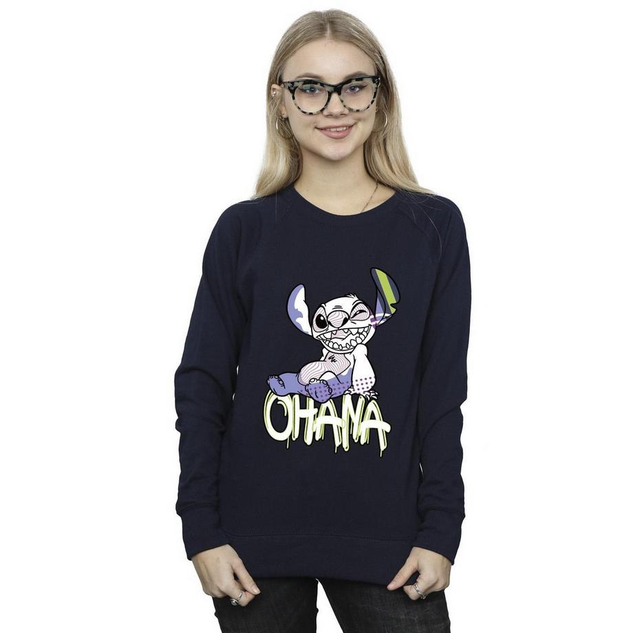 Disney Ohana Sweatshirt Imprimé  