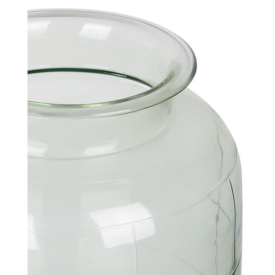 Beliani Vase à fleurs en Verre Boho VINDALOO  