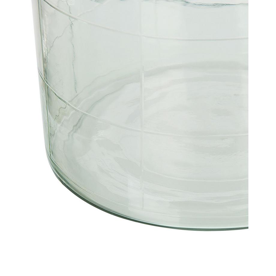 Beliani Vase à fleurs en Verre Boho VINDALOO  