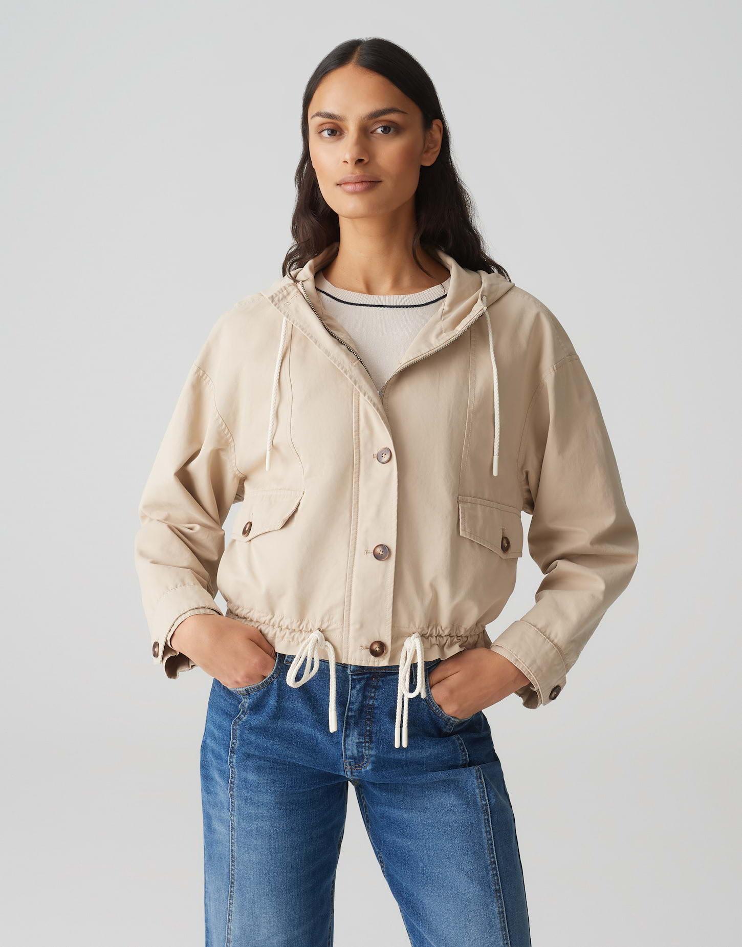 OPUS  Veste trench Helani Forme en O 