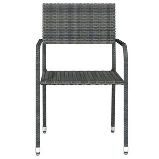 VidaXL Garten essgruppe poly-rattan  