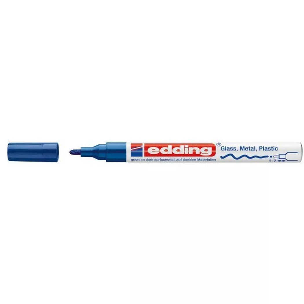 Edding Glanzlack-Marker edding 751 blau
