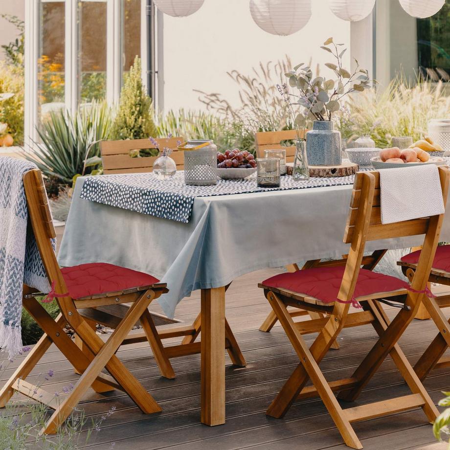 B2X Set di 4 cuscini rossi  