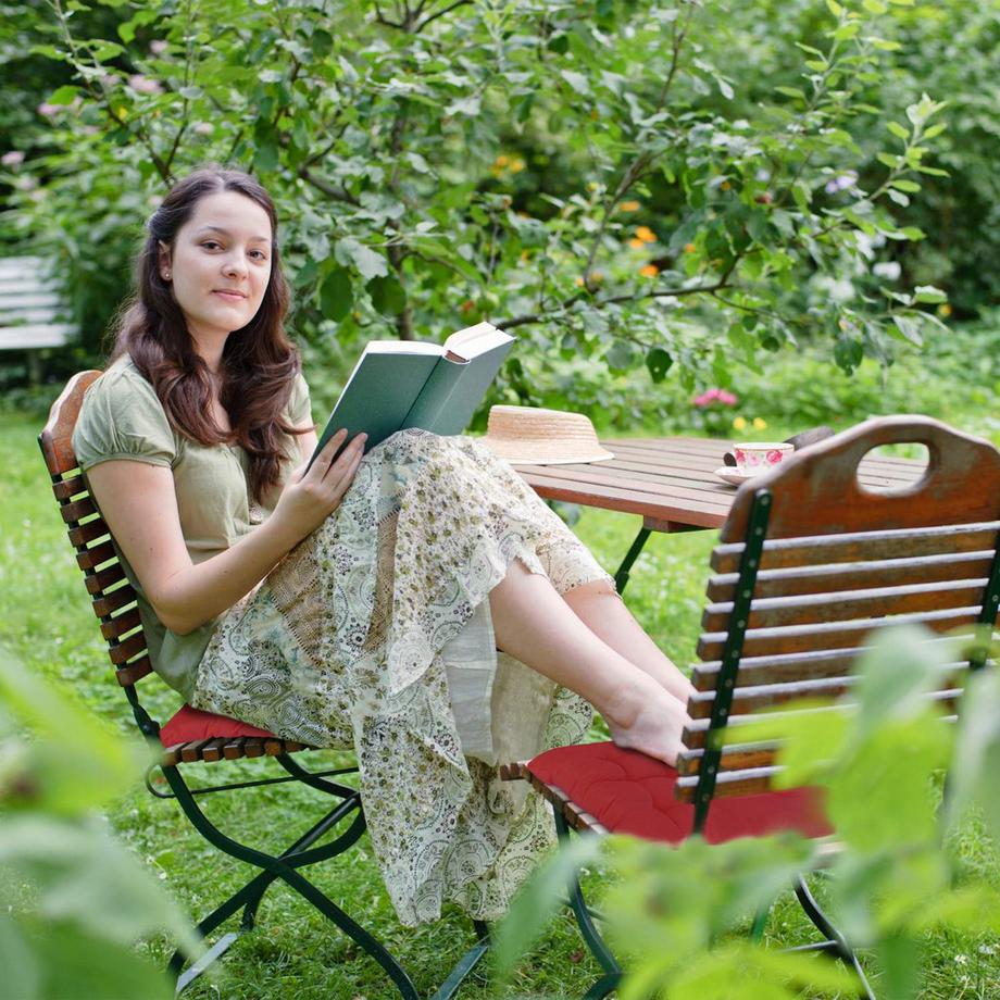 B2X Set di 4 cuscini rossi  