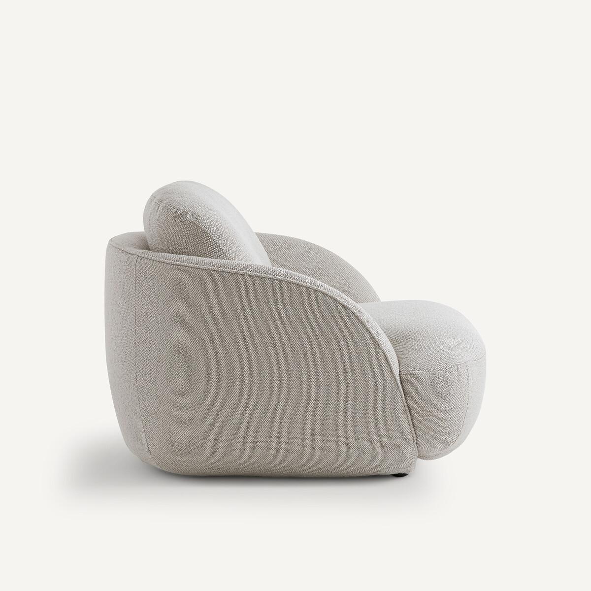 AM.PM Fauteuil boule tissu chiné  