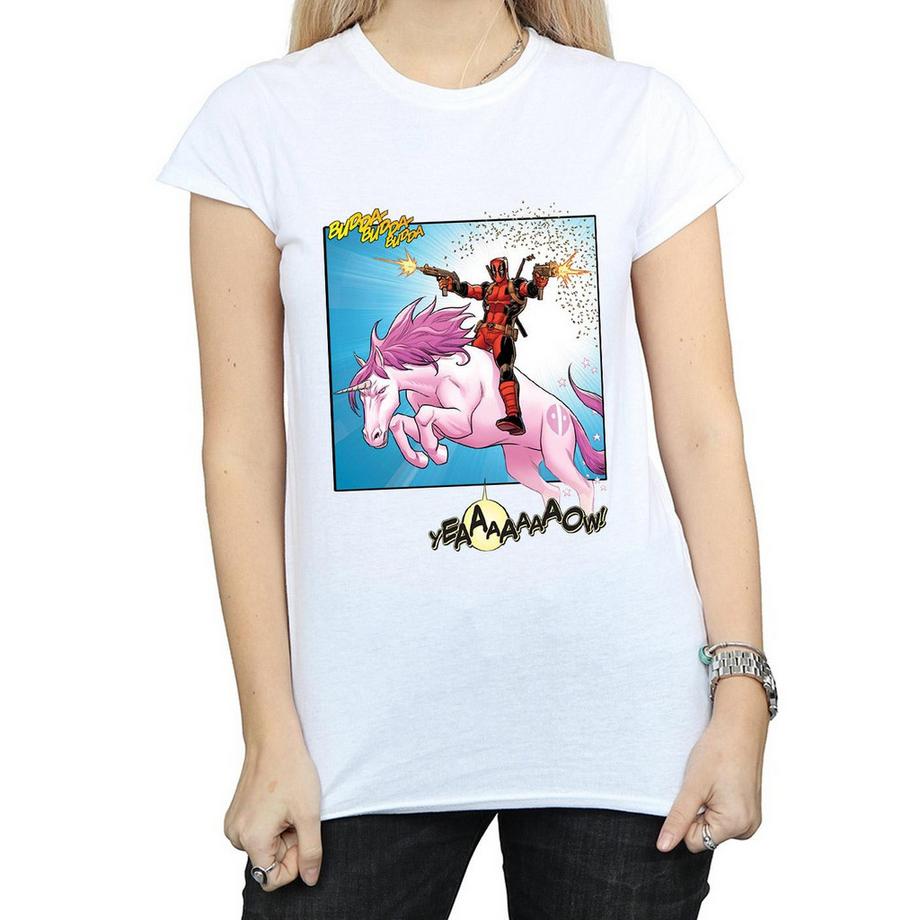 MARVEL Deadpool Unicorn Hey You T-Shirt  