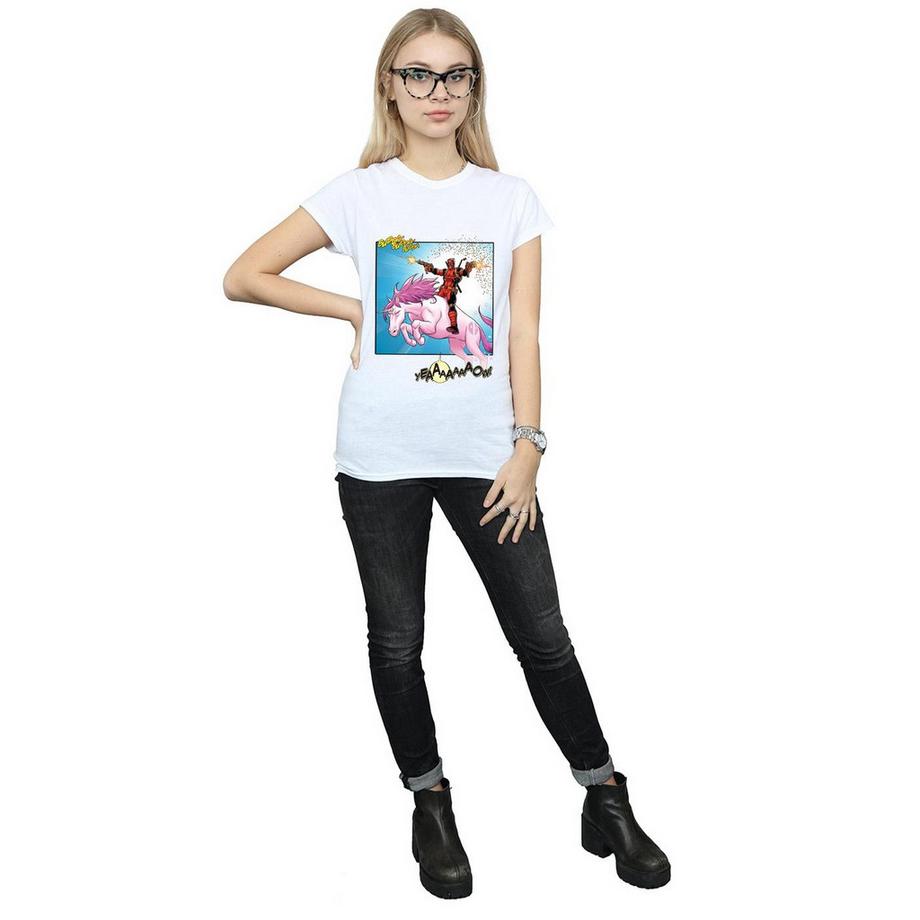 MARVEL Deadpool Unicorn Hey You T-Shirt  
