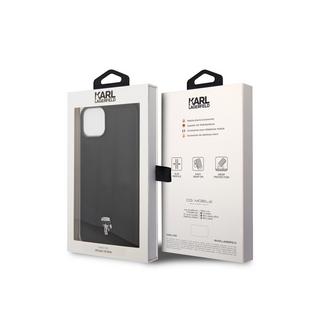 KARL LAGERFELD  Coque iPhone 14 PU Puffy Ikonik Pins 