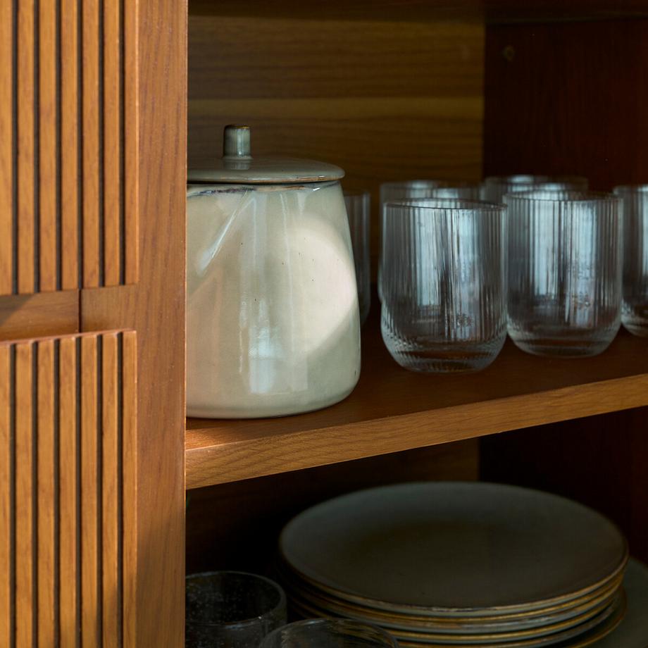 La Redoute Intérieurs 6er-Set Wassergläser Stria  