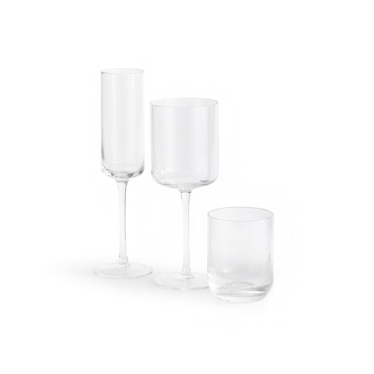 La Redoute Intérieurs  6er-Set Wassergläser Stria 