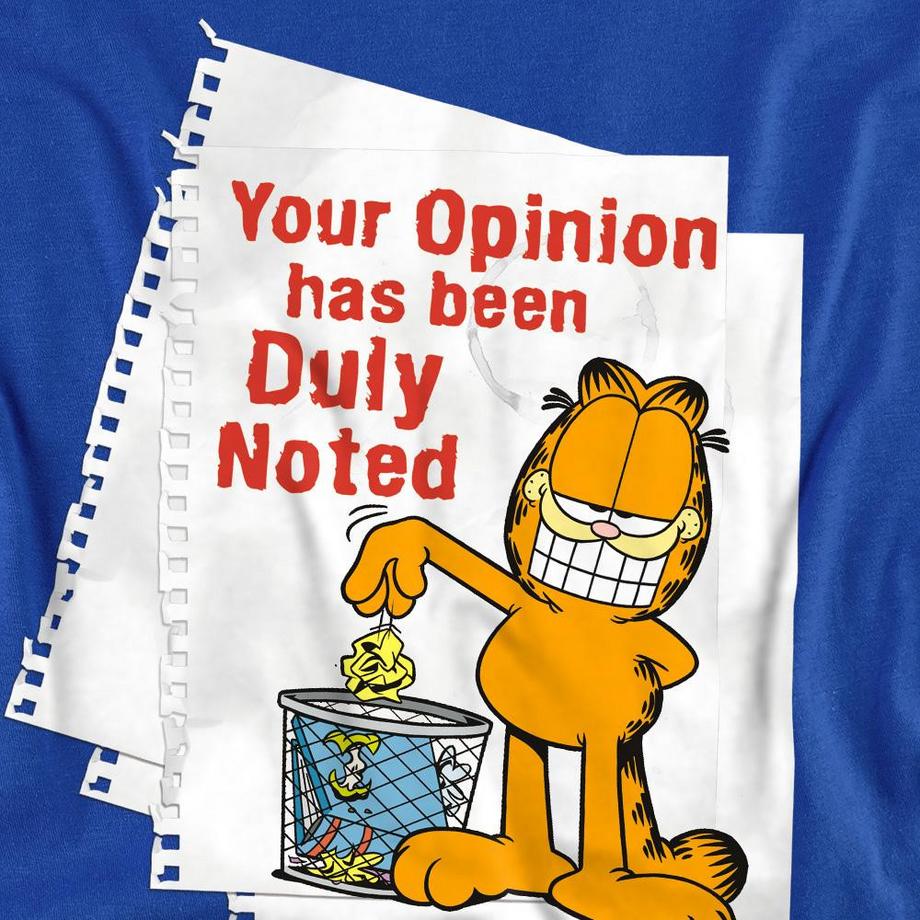 Garfield T-Shirt Duly Noted  