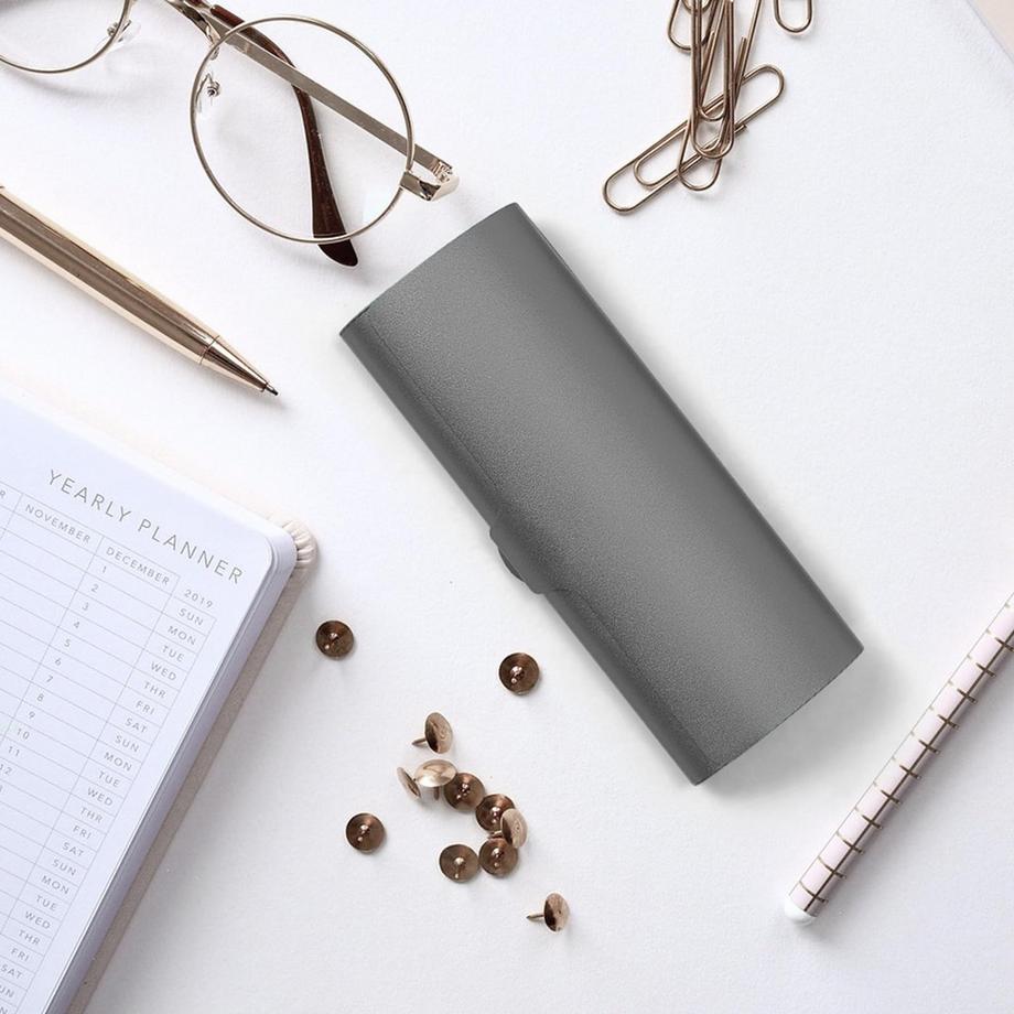 Only-bags.store Étui à Lunettes Rigide en Aluminium  