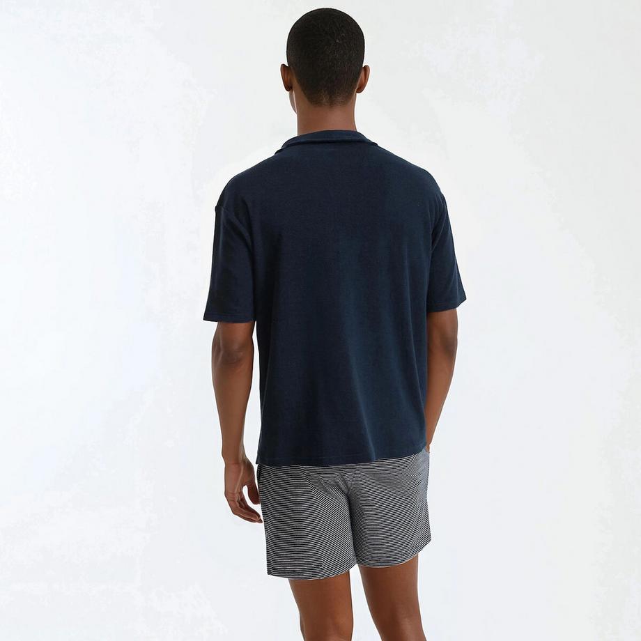 La Redoute Collections Kurzpyjama Polokragen  