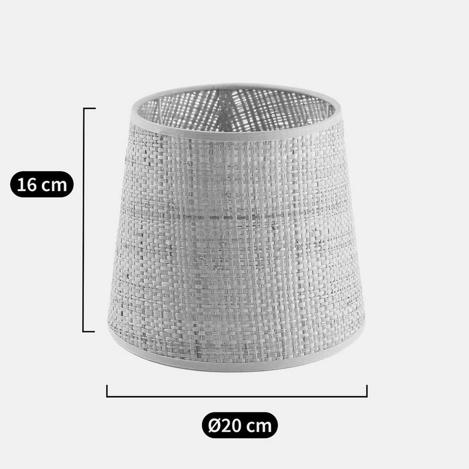La Redoute Intérieurs  Suspension / Abat-jour en raphia Ø20 cm 