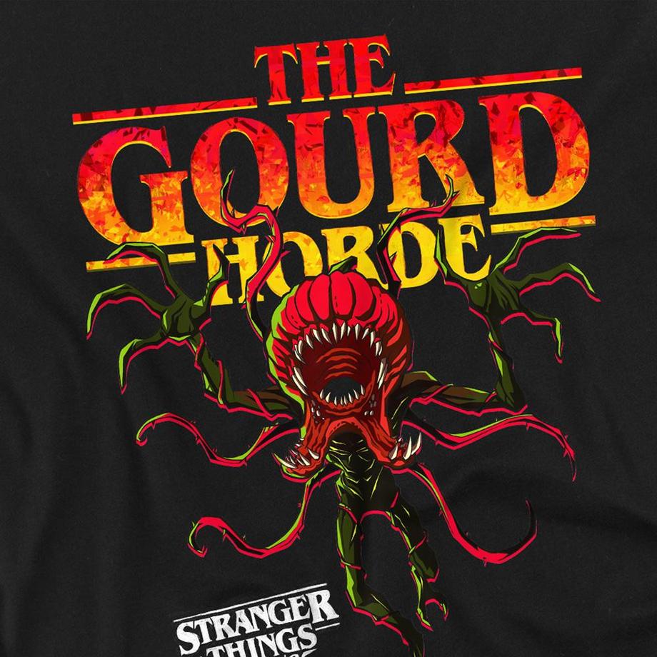 Stranger Things Stranger Things: Tales From '85 Maglietta L'orda Di Zucche Maniche Corte  