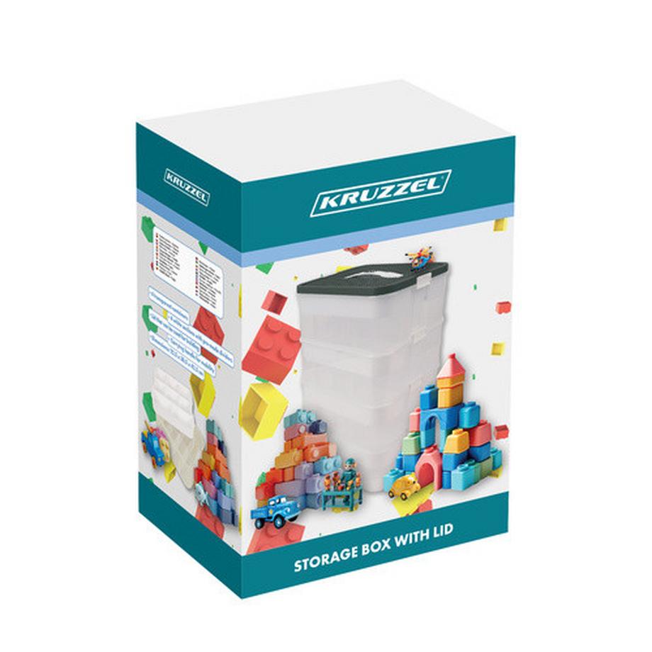 Northio Boîte à blocs - 3 niveaux Kruzzel 25757  