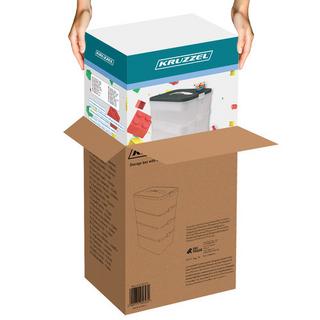 Northio Bausteinkasten - 3 Ebenen Kruzzel 25757  