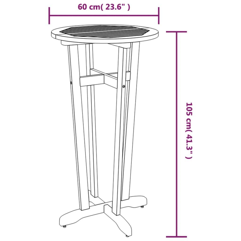 VidaXL Bar set holz  