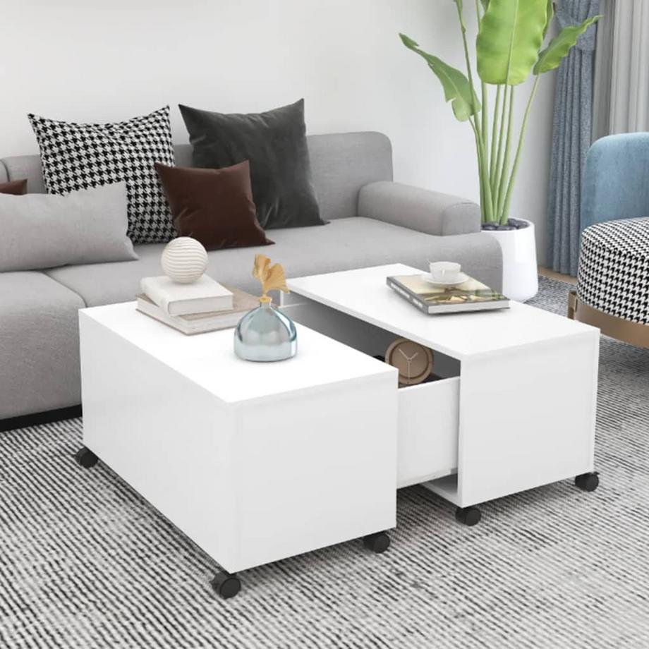 VidaXL Table basse bois d'ingénierie  