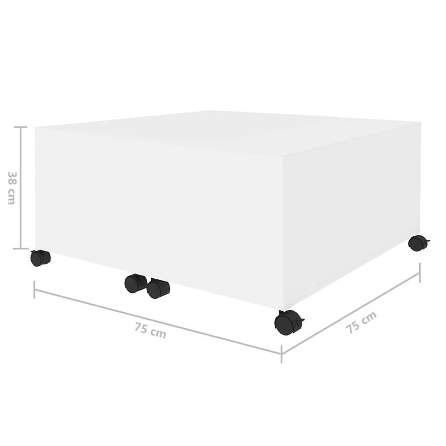 VidaXL Table basse bois d'ingénierie  