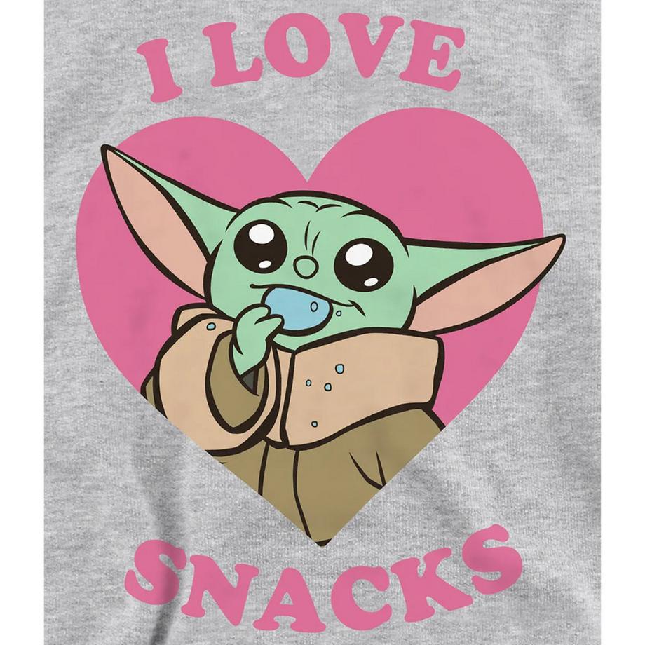 Star Wars: The Mandalorian  Sweat À Capuche Motif Grogu Love Snacks 