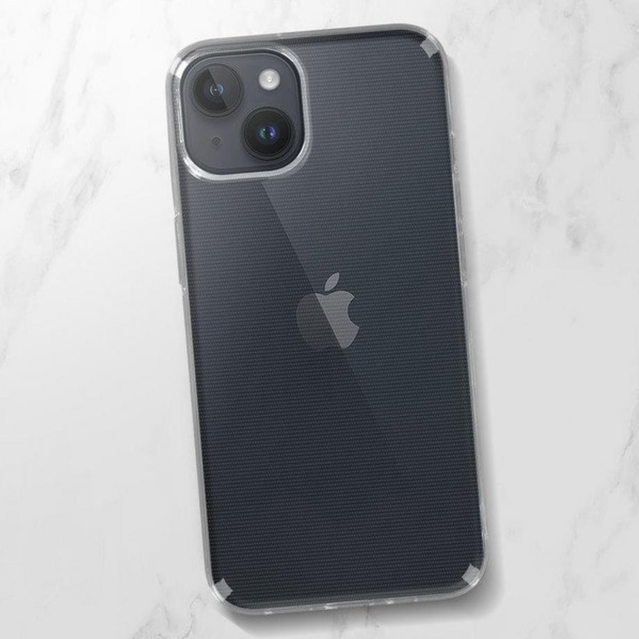 Avizar  Coque Souple + Verre iPhone 14 Noir 