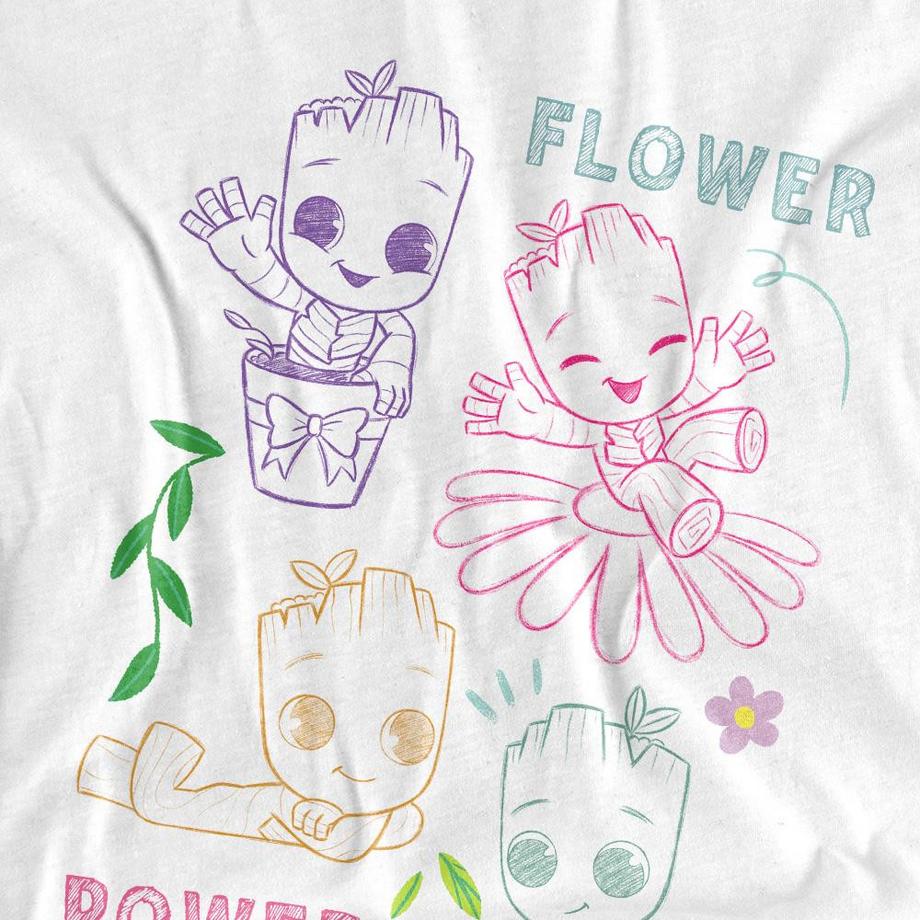 Guardians Of The Galaxy  Flower Power TShirt 