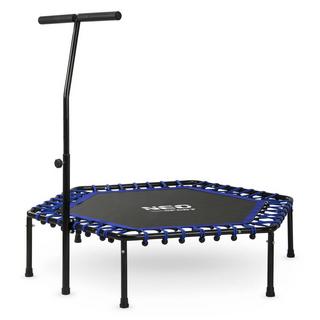 B2X Trampoline de Fitness avec Poignée 127 cm Neo-Sport - Hexagonal Bleu  