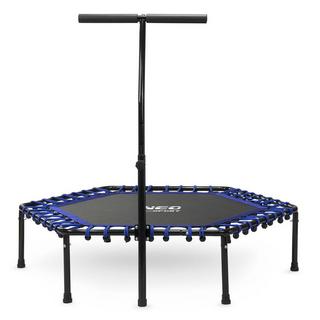 B2X Trampoline de Fitness avec Poignée 127 cm Neo-Sport - Hexagonal Bleu  