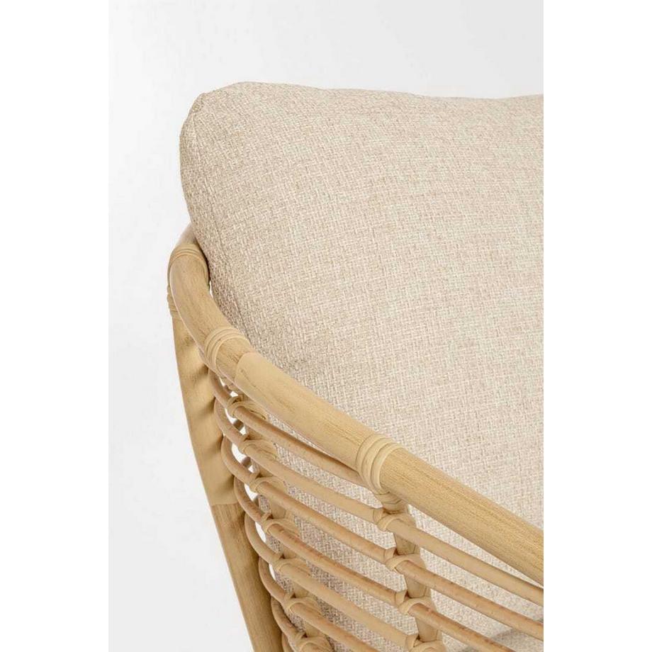 mutoni lifestyle Fauteuil de jardin Mabel avec coussins  