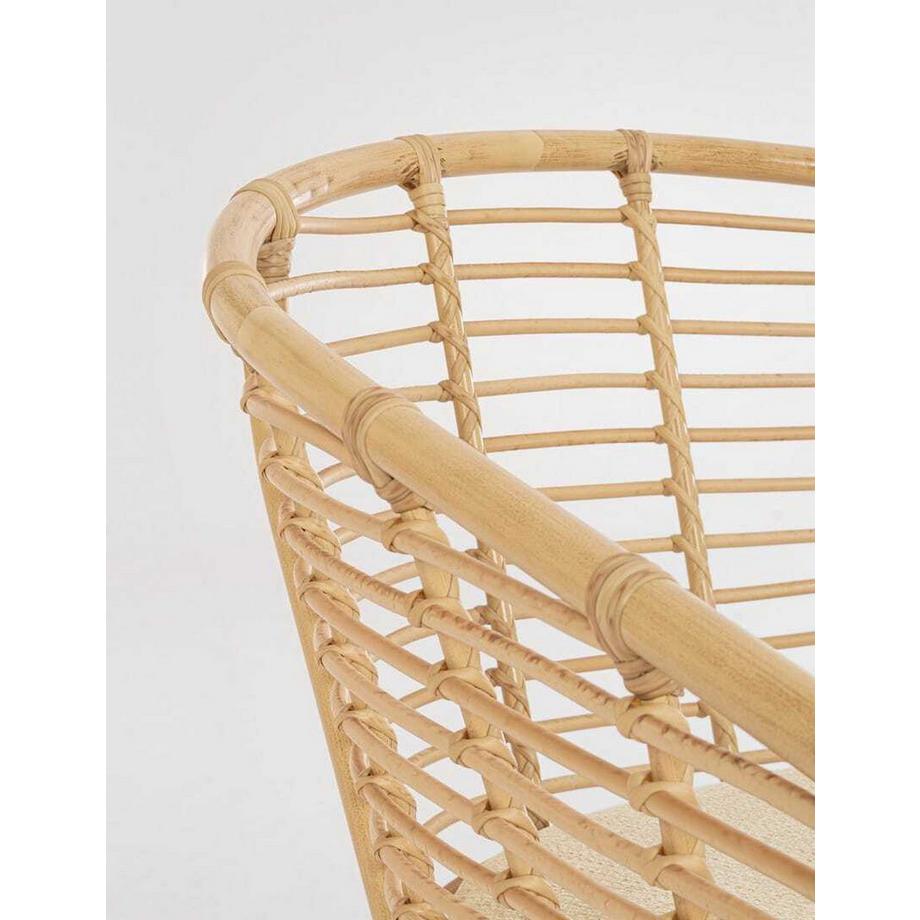 mutoni lifestyle Fauteuil de jardin Mabel avec coussins  