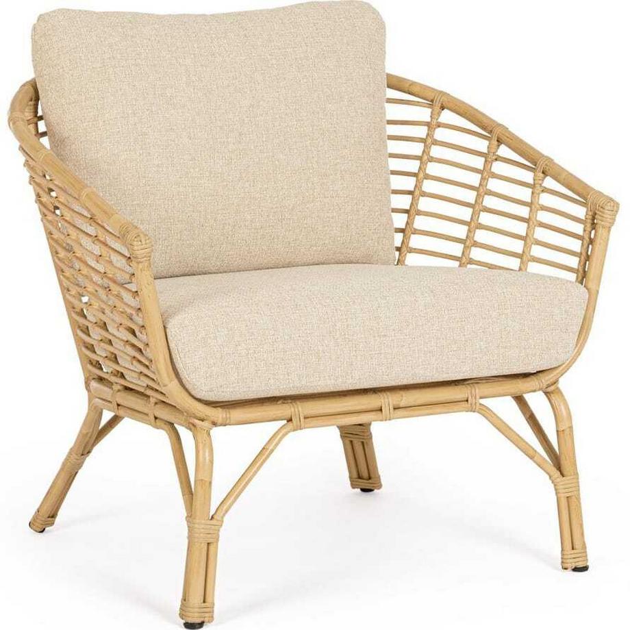 mutoni lifestyle Fauteuil de jardin Mabel avec coussins  