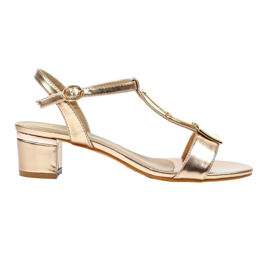 Lunar Blaze Sandali con T-Bar e Tacco a Blocco  