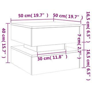 VidaXL Couchtisch holzwerkstoff  