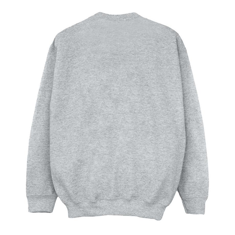 Elf Santa's Coming Grafikdruck Sweatshirt  