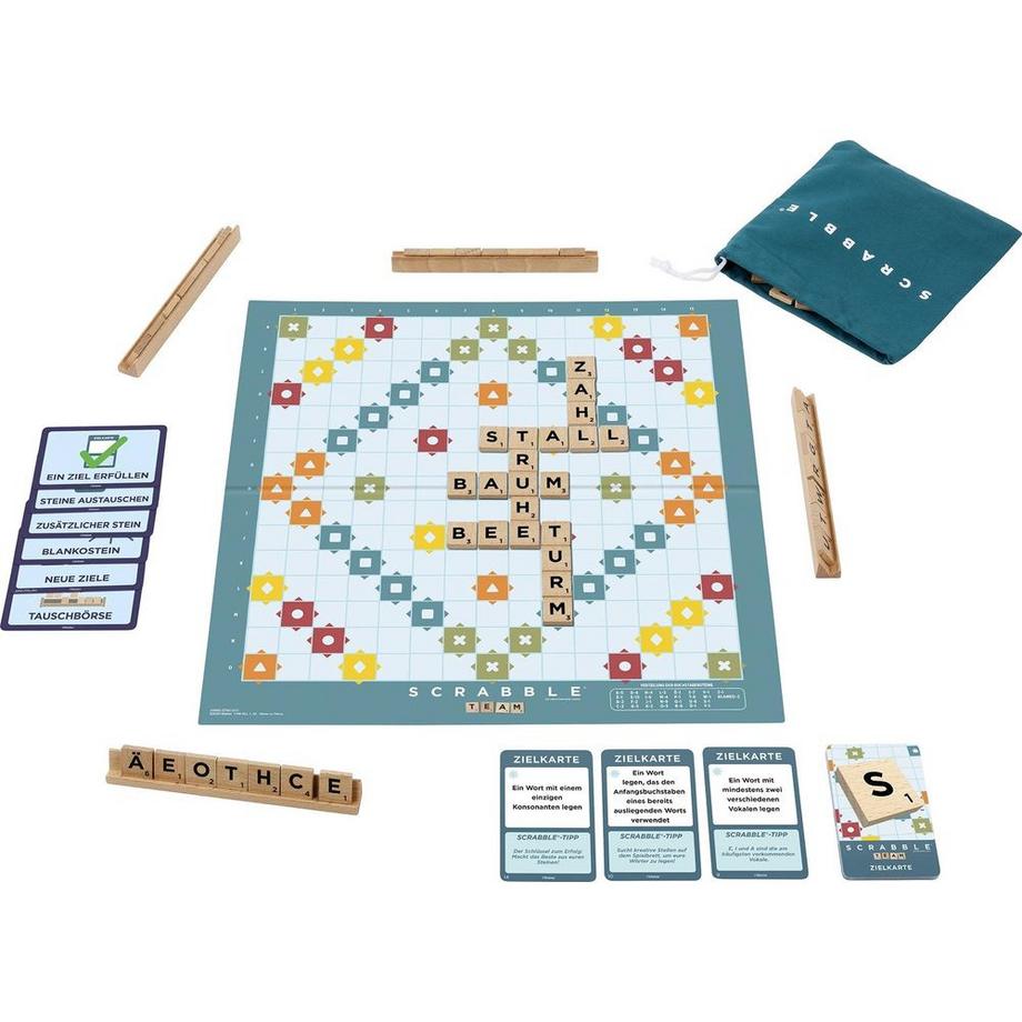 Scrabble Original Holz 2 in 1